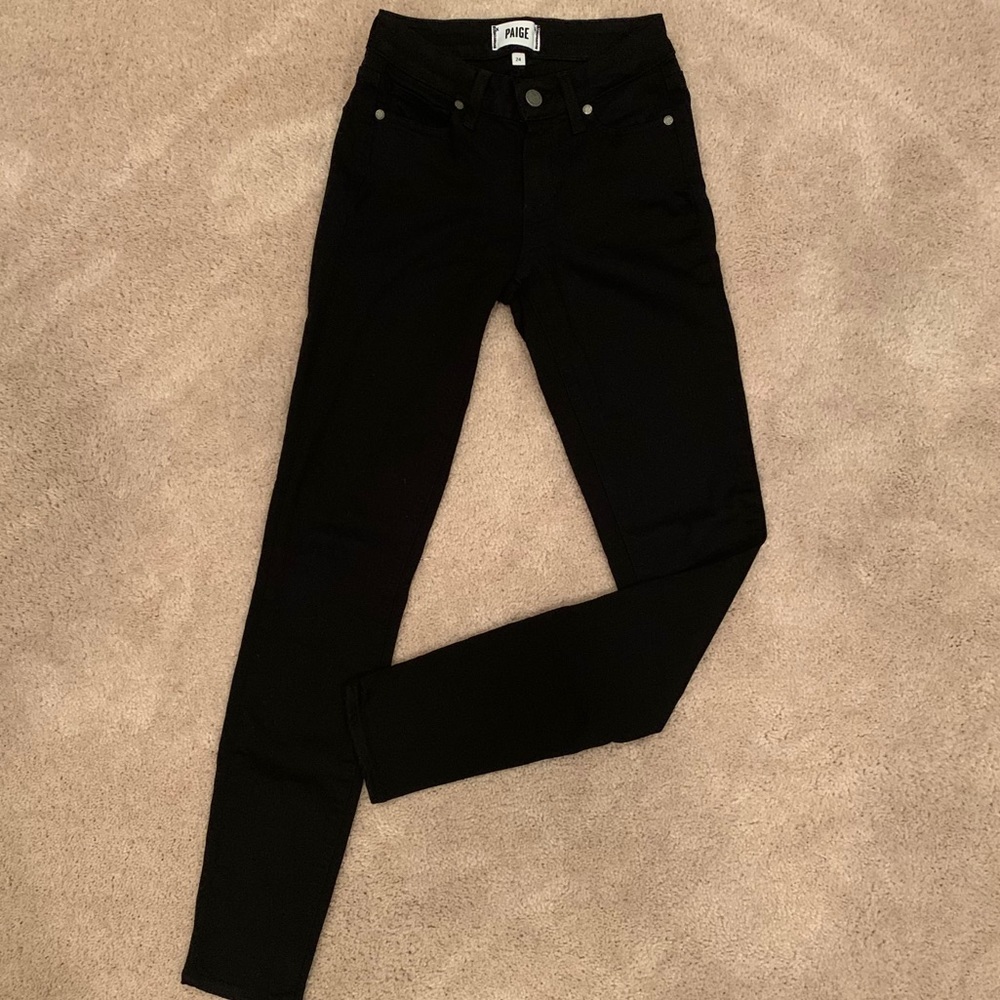 Paige Black Jeans - Size 24 - Verdugo Ultra Skinny